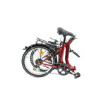 Retro skladací bicykel Lavida 20'' Husar 6 prevodový 15,5" červená